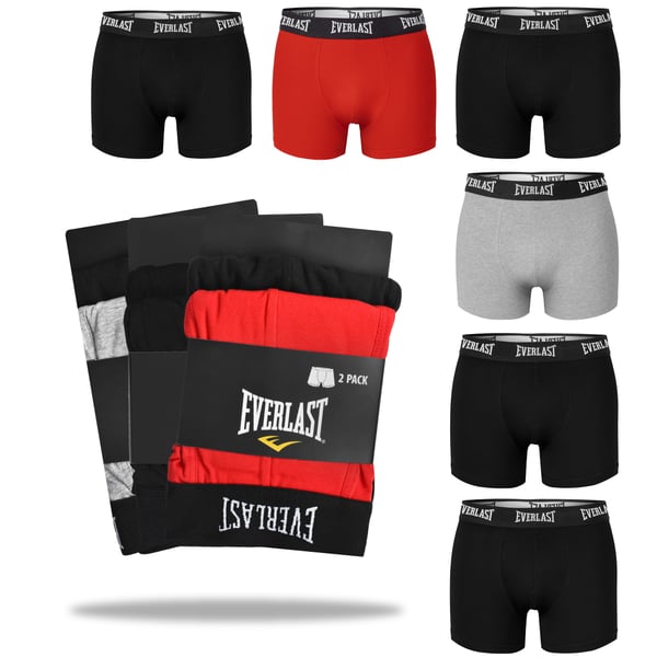 Everlast miesten puuvillaiset bokserit BM405 6 kpl koko XXL