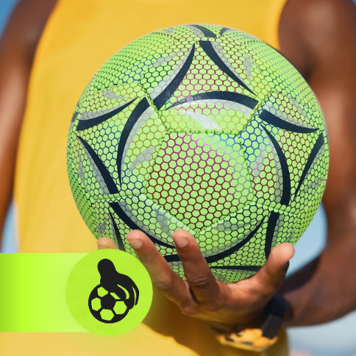 Reflekterande fotboll för fötter, fluorescerande, självlysande, enfärgad