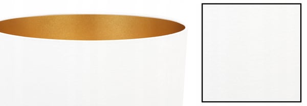 HÆNGENDE LAMPE LOFTSKRONE GYLDEN FLØJLSSKÆRM
