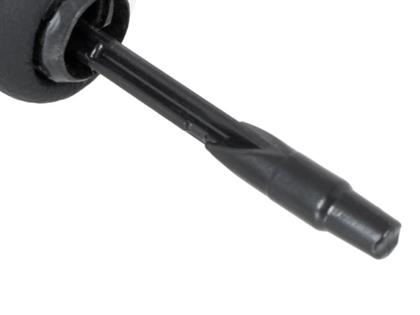 BMW 3 E90 E91 E92 E93 05-12 automat gearknappe sort og sølv kort gear