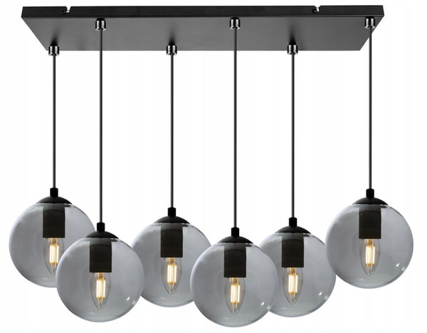 GLASKUGLEG LOFTHÆNGELAMPE LED-UDVALG