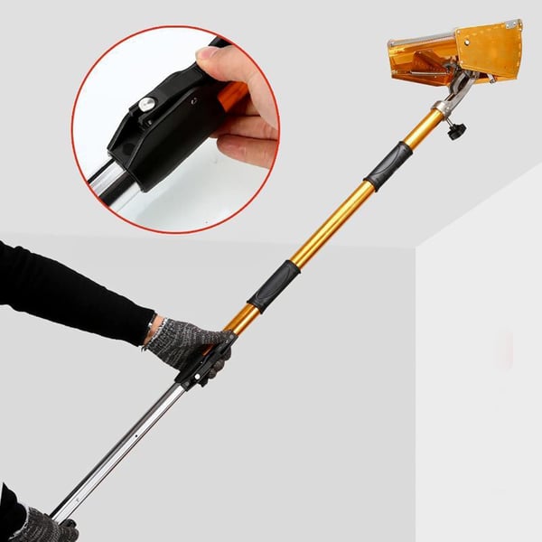 Gipslåda ProFlex fogningsanordning för gipsskivor 3 kg 250mm 5-stegsteleskop 100-162 cm med hjul