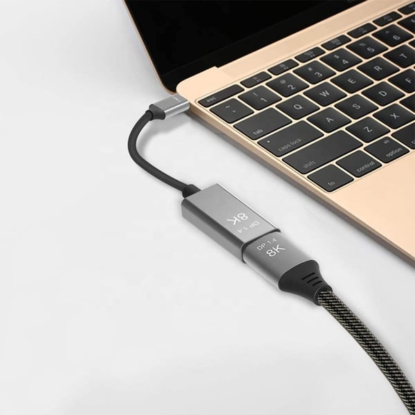 USB-C DisplayPort-kabel 1.4 8K 60Hz 4K 144Hz MacBook