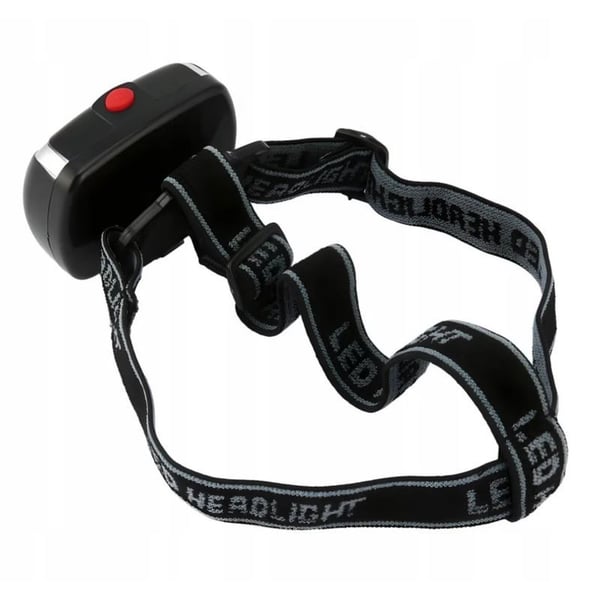 Batteridriven LED-pannlampa med justerbar ljus
