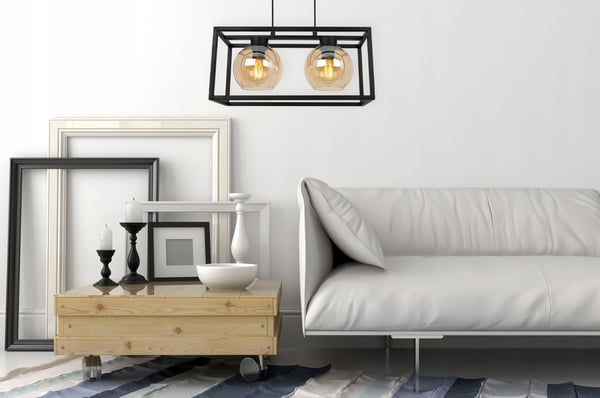 HÄNGANDE LAMPBUR ELEGANT GLASKULA HONUNG