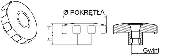 STJÄRNKNOPP POK 04 FI 30 M6 PP 871 - SL POK04 11