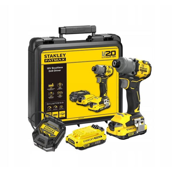 Stanley slagnøgle 2×2,0ah sfmcf830d2k