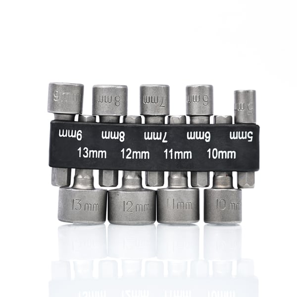 Rosfix pistokoosat 5-13mm, 1/4 tuuman istukka, 9 kpl
