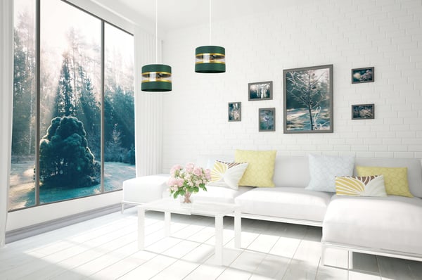 Loftshængende lampe lysekrone lampeskærm moderne