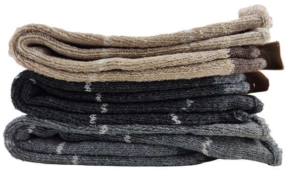 3X Alpaca tykke julesokker uldstrømper 39-42
