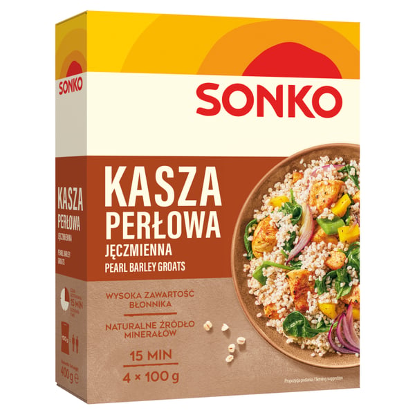 Sonko helmiohrajauhot 400 g (4 x 100 g)