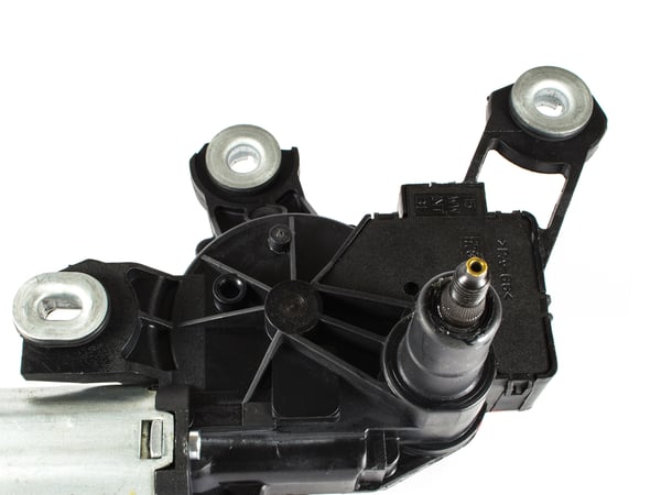Audi A4 B7 Avant 04-08 kompletsæt: viskermotor, bagrudemotor, viskerblad, sprøjtedyse og arm