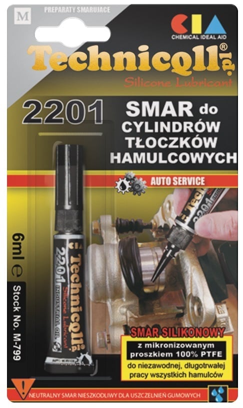 Bremsestemplefedt 6ml - TQ M-799