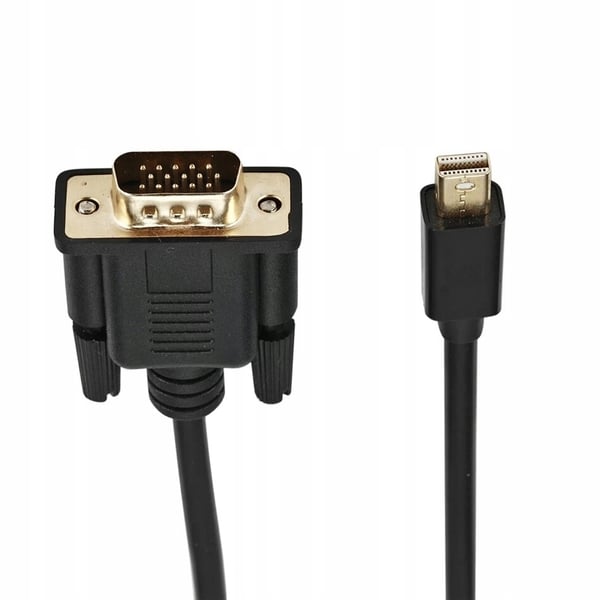 MINI DISPLAYPORT VGA-KABEL 1,8M THUNDERBOLT DP MAC