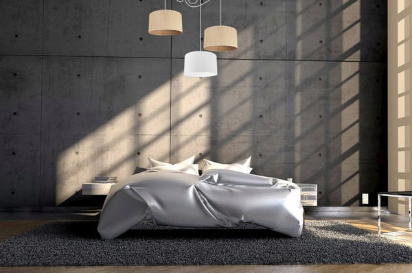 HÆNGELAMPE LYKRONE LAMPESKÆRM MATERO SPIDER 35 CM