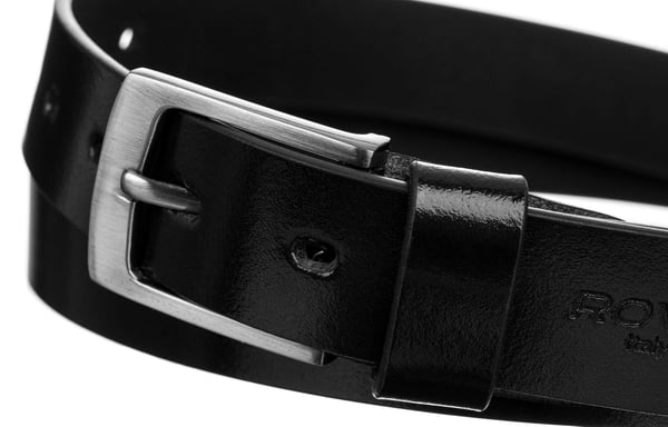 M läderbälte WAS PLW-R-1 105 svart