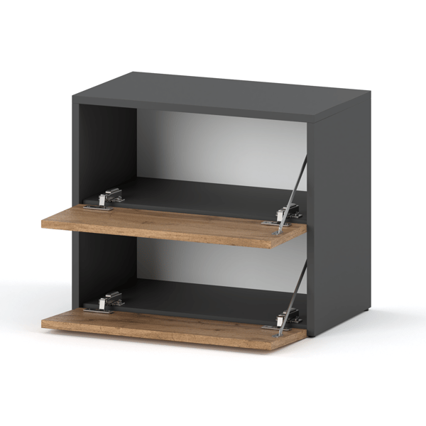 WOTAN LOFT GRÅ EG SKOSKAB 60 CM