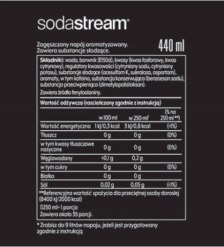 6 SodaStream-tiivistepakkaus 2 kpl (Pepsi + Pepsi MAX)