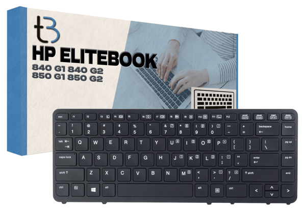 Tastatur HP EliteBook 840 850 G1 G2 LED-baggrundslys