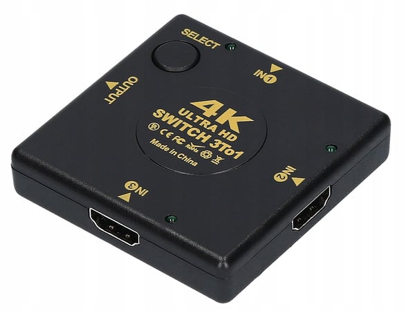 SWITCH 3x HDMI-kytkinjakaja ULTRA HD 4K