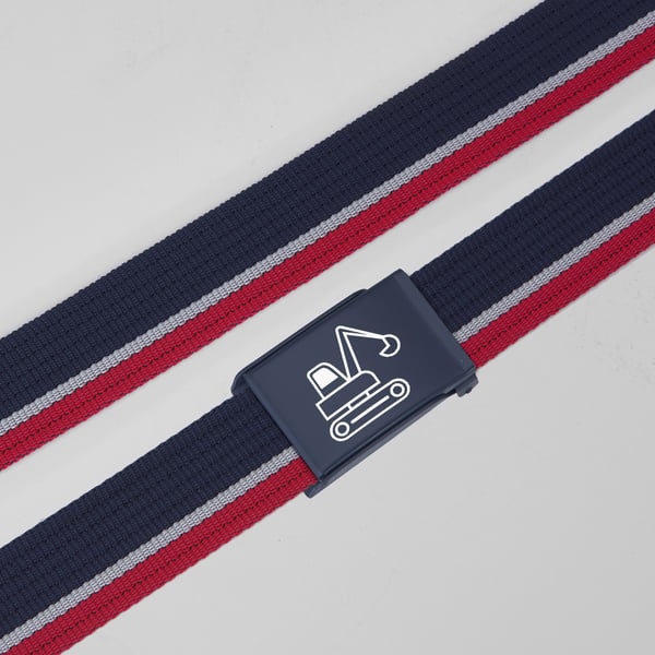 PRC33-02_G-KOPAR XXS barnbälte i canvas casual slim