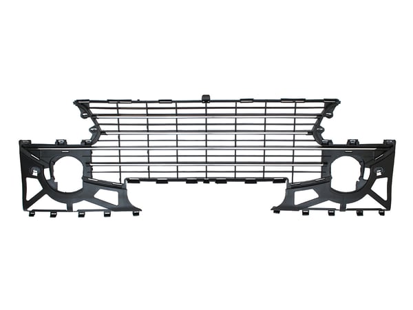Peugeot 307 II 05-07 grill i främre stötfångare med 4 kromlister Peugeot 307 II 05-07 grill i främre stötfångare med 4 kromlister