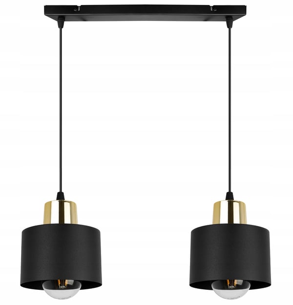 MODERNE LOFTHÆNGELAMPE SORT LED-LAMPE