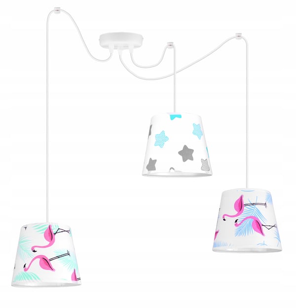 LOFT BØRNES LOFTSLAMPE, SPIDER LAMPESKÆRM
