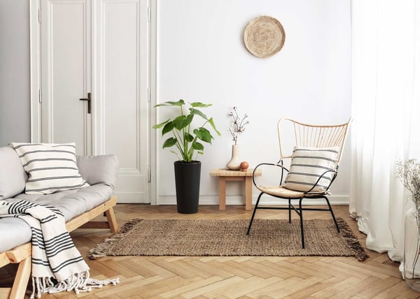 Urbanika ECO blomkruka svart h46 cm