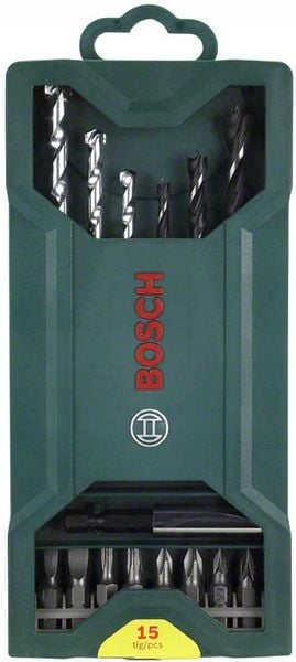 Bosch X-Line borrset med 15 delar