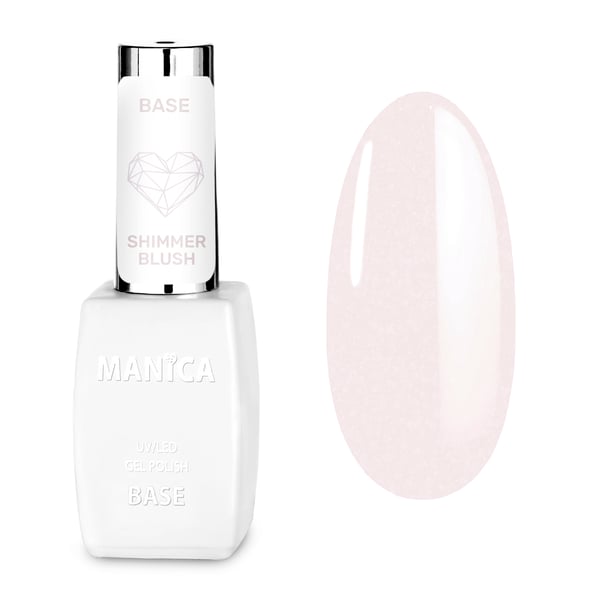 Manica Hybrid UV/LED gelbas Shimmer Rouge 10ml