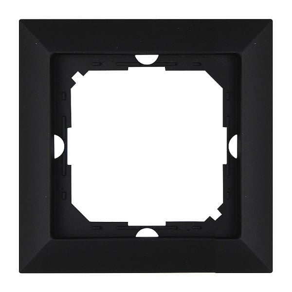 PEARL ENKELT RAMME MAT SORT - E+9001504