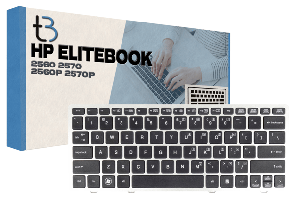 HP Eliebook 2560 2570 2560P 2570P -näppäimistö