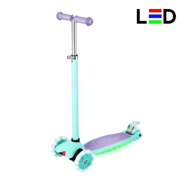 Lasten potkulauta NILS FUN HLB1310 violetti LED Lasten potkulauta NILS FUN HLB1310 violetti LED
