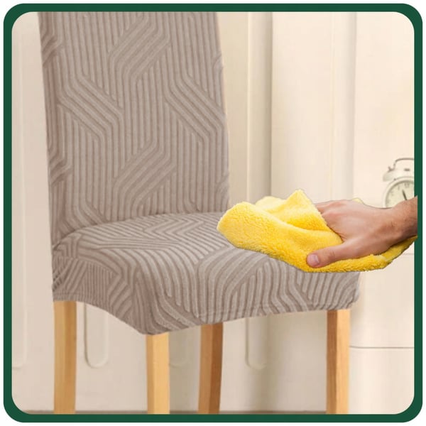 Tuolin päällinen BEIGE cappuccino jacquard-punonta [10-Z8-CP]