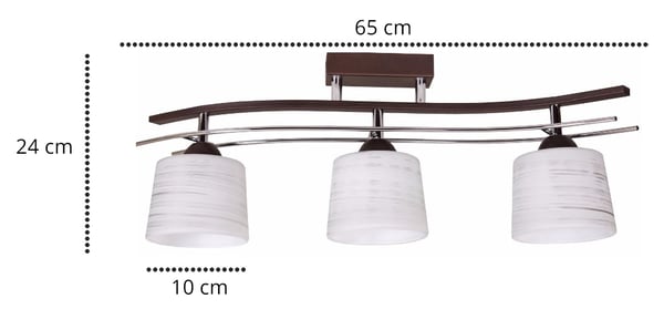 Lofthængende lampe, lysekrone, plafon, LED