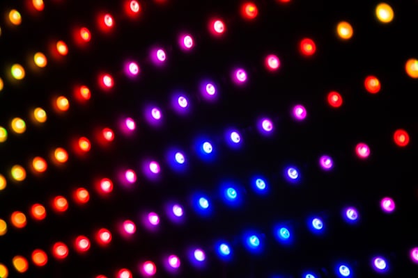 RGB LED-strip 5 m 150 LED neonlys musikcontroller fjernbetjeningsapp