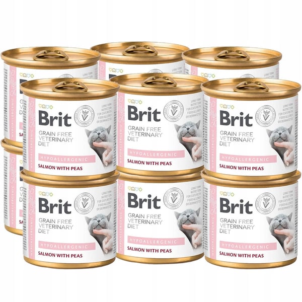 Brit GrainFree Diets Kattfoder Hypoallergent 12x200g