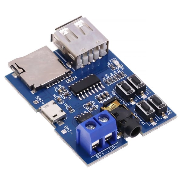 USB Micro SD MP3-spelarmodul