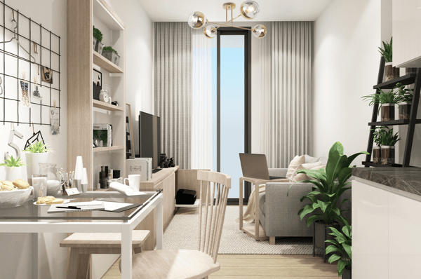 ASTURIA GULD LOFTLAMPE 4 FLADE GYLDNE LAMPESKÆRME E27