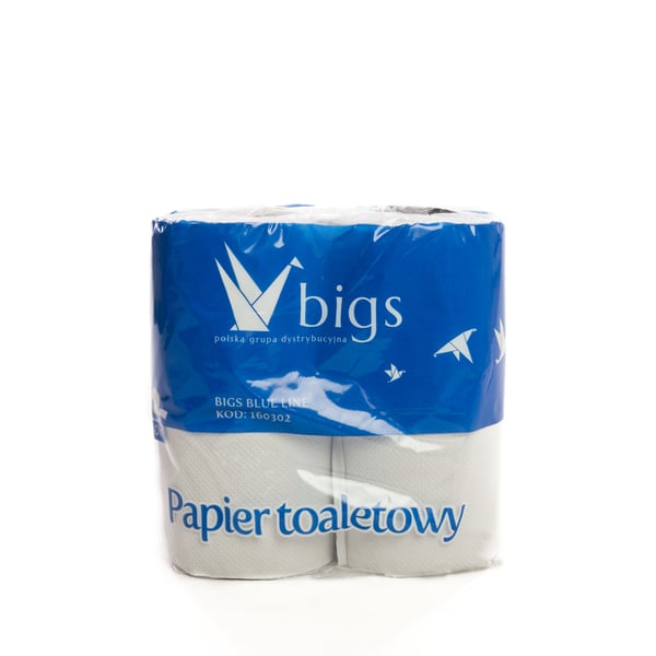 Toalettpapper 2w 65%, 64-pack (längd 30m) BIGS