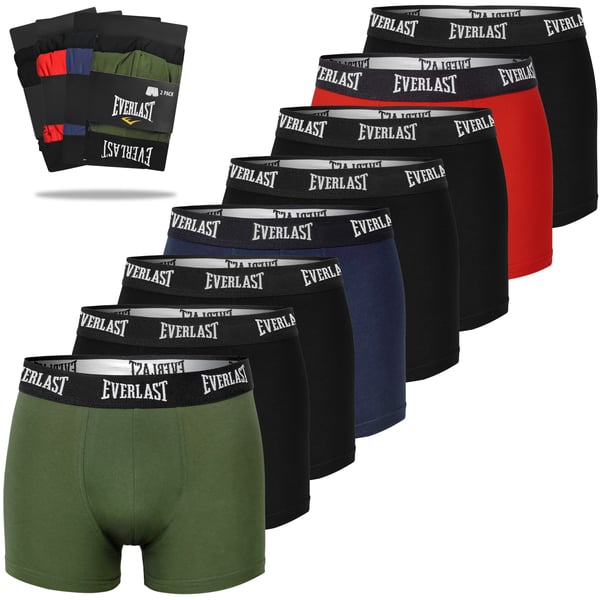 Everlast miesten puuvillaiset bokserit BM402 8 kpl koko L
