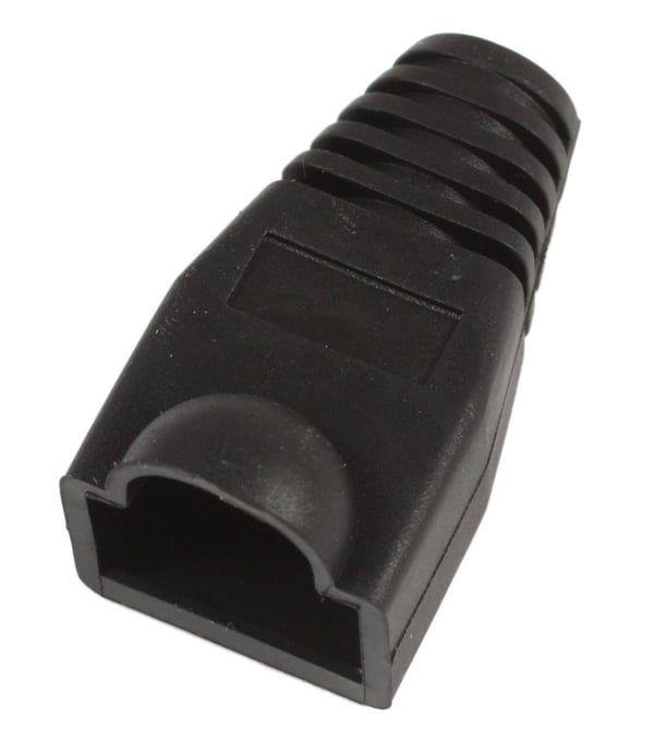 MicroConnect-støvler RJ45 sorte, 50 stk., KON503B