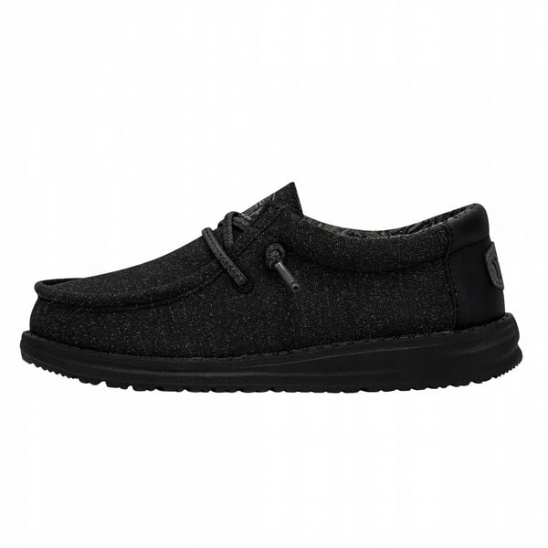 Heydude Wally Youth Basic ungdomsskor svart storlek 31