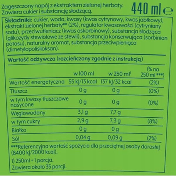 2x Sirup til Sodastream Mojito Saturator Lipton grøn te koncentrat