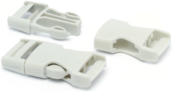 Plastspännen 10 st 20mm grå Plastspännen 10 st 20mm grå