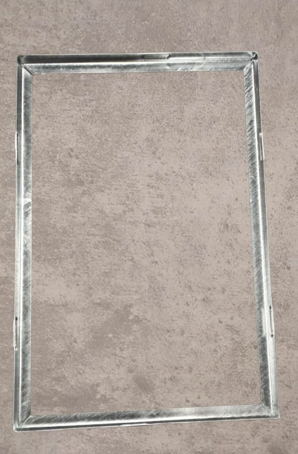 RAMME L ZG 22*22*2 L=600 B=400 - UDGANG R6*4*2
