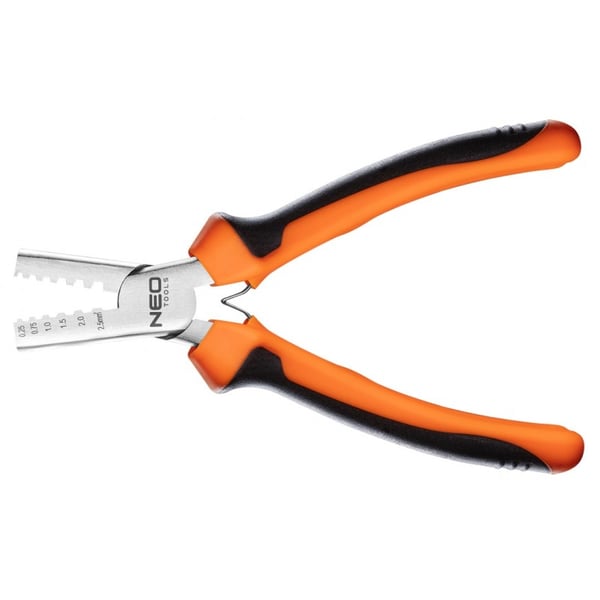 LIITTIMEN PURISTUSPIHDIT 0,25-2,5 MM2, 140 MM - T N01-532 LIITTIMEN PURISTUSPIHDIT 0,25-2,5 MM2, 140 MM - T N01-532