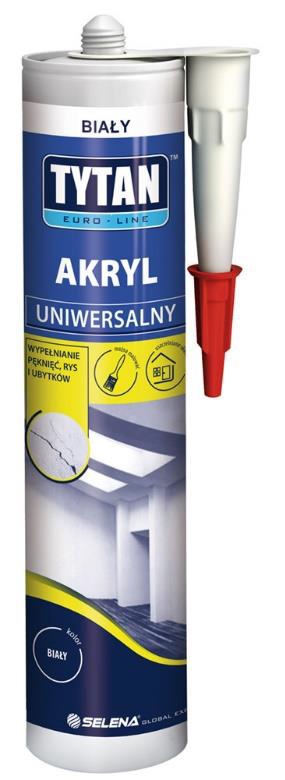 AKRYLMALING EURO-LINE 280ML HVID - SIL AKRL EUR