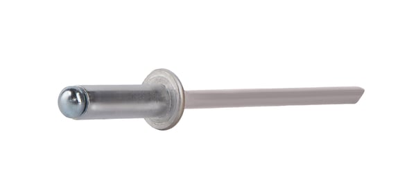 Avoimet alumiininaulat 4x12mm RAL 9007